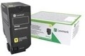 Lexmark Hohe Ergiebigkeit Gelb Original Tonerpatrone LCCP Corporate f&uuml;r CS725de