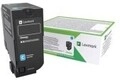Lexmark Cyan Original Tonerpatrone LCCP LRP Corporate 7000 Seiten (74C2SCE)