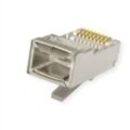 ROTRONIC-SECOMP Netzwerkanschluss RJ-45 M abgeschirmt CAT 5e Packung mit 10 Cat5e