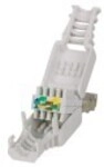 Intellinet Netzwerkanschluss RJ-45 S UTP CAT 6 Grau (790482)