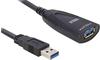 Delock USB Cable USB-Verlängerungskabel Typ A M bis A W 3.0 5 m aktiv (83089)