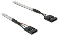 DeLock 82439, Delock USB-Kabel 4-Pin-USB 2.0-Header W bis 5-poliger USB W 50 cm