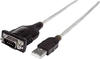 Manhattan Kabel USB / seriell M bis DB-9 M 45 cm 0,45 m (205153)