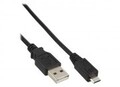 InLine USB-Kabel Micro-USB Typ B M bis USB M 2.0 2 m Schwarz (31720)