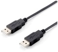 equip USB A/USB A 2.0 1.8m A A Schwarz Kabel x A Stecker schwarz (128870)