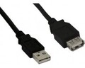 InLine Kabel USB 2.0 Verl&auml;ngerung St/Bu Typ A schwarz 3 m 1.x (34603B)