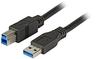 EFB Elektronik EFB-Elektronik USB-Kabel USB Type B M bis Typ A M 3.0 1.8 m...