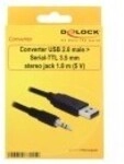 Delock Converter USB 2.0 > Serial-TTL 3.5 mm stereo jack 5 V Serieller Adapter