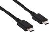 Club 3D USB-Kabel USB-C M bis M USB 3.1 Gen 2 80 cm umkehrbarer C-Stecker (CAC-1522)