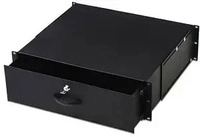 Digitus DN-19 KEY-3U-SW, DIGITUS Rack Storage Drawer Schwarz RAL 9005 3U 48,3 cm 19"