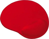 Trust 20429, Trust Mauspad mit Handgelenkpolsterkissen Rot (20429)