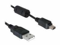 Delock USB-Ladekabel USB M bis Digitalkameraanschluss M 1 m (82417)