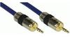 InLine Premium Audiokabel Stereo Mini-Klinkenstecker M bis M 2 m Doppelisolierung