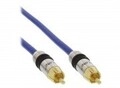 InLine Premium Video- / Audiokabel RCA M bis M 5 m doppelt abgeschirmtes Koaxialkabel