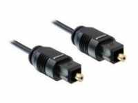 Delock Digitales Audio-Kabel optisch TOSLINK M bis M 2 m Schwarz (82880)