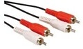 VALUE Secomp Audiokabel RCA M bis M 5 m abgeschirmt Schwarz (11.99.4336)