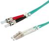 ROLINE LWL Patch-Kabel LC Multi-Mode M bis ST multi-mode M 5 m Glasfaser 50/125