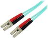StarTech.com 3m LC Fiber Optic Cable 10 Gb Aqua MM Duplex 50/125 LSZH Patch-Kabel