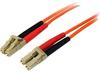 StarTech.com 5m Fiber Optic Cable Multimode Duplex 50/125 LSZH LC/LC Netzwerkkabel LC