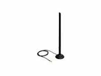 Delock SMA WLAN Antenna with Magnetic Stand and Flexible Joint 6.5 dBi Antenne 802.11