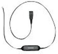 Jabra GN Netcom GN1221 Sound Limiter Headset-Kabel RJ-9 M bis Quick Disconnect 80 cm Jabra GN Netcom GN1221 Sound Limiter Headset-Kabel RJ-9 M bis Quick Disconnect 80 cm