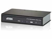ATEN VS182A, ATEN VanCryst Video-/Audio-Splitter 2 x HDMI Desktop HDCP-kompatibel