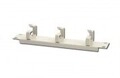 DIGITUS Professional Kabelf&uuml;hrungsplatte f&uuml;r Schaltschrank Grau RAL 7035 1U 10 "