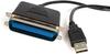 StarTech.com 1,9m USB auf Parallel Kabel Centronics Druckerkabel/ Adpter St/St