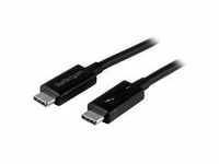 StarTech.com 1m Thunderbolt 3 USB C Kabel 40Gbit/s und kompatibel Digital/Daten 1 m
