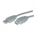 ShiverPeaks S-Conn USB 2.0 1.8m A - M&auml;nnlich/weiblich Gerade - Nickel Digital/Daten