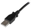 StarTech.com 2m USB 2.0 A to Left Angle B Cable M/M USB-Kabel Type B M bis M 2 m