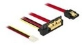 Delock SATA-Kabel Serial ATA 150/300/600 4-Pin-Mini-Stromversorgungsstecker SATA R