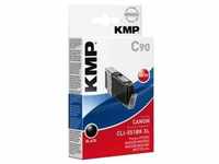 KMP C107CX 11 ml Hohe Ergiebigkeit Cyan Box Tintenpatrone Alternative zu: Canon