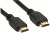 InLine HDMI Kabel HDMI-High Speed Stecker / verg. Kontakte schwarz 20m (17620P)