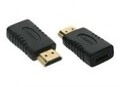 InLine HDMI-Adapter HDMI M bis mini W Schwarz (17691G)