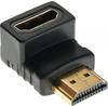 InLine HDMI-Adapter HDMI M bis W gewinkelter Stecker (17600H)