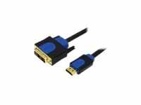 LogiLink Videokabel HDMI / DVI 19-polig M (CHB3102)