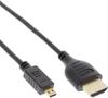 InLine Super Slim High Speed HDMI Cable with Ethernet mit Ethernetkabel mikro M...
