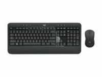 Logitech MK540 Advanced Tastatur-und-Maus-Set kabellos 2,4 GHz Spanisch QWERTY