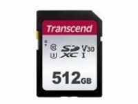 Transcend 300S Flash-Speicherkarte 512 GB Video Class V30 / UHS-I U3 / Class10 SDXC