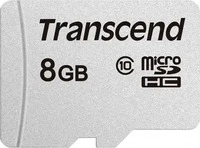 Transcend TS8GUSD300S, Transcend 8 GB microSD without Adapter Class10 Micro SD 8 GB
