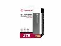 Transcend StoreJet 25C3 Festplatte 2 TB extern tragbar 2.5 " 6,4 cm USB 3.0 Iron Gray