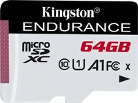 Kingston SDCE/64GB, Kingston 64Go microSDXC Endurance C10 95R/45W A1 UHS-I Card Only