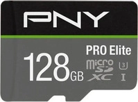 PNY P-SDU128V31100PRO-GE, PNY MICRO-SD PRO ELITE 128 GB CLASS Micro SD 128 GB