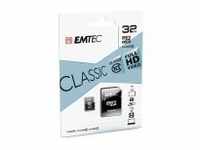 EMTEC MicroSDHC 32 GB+Adapter CL10 CLASSIC Blister High Capacity SD 32 GB