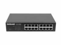 Intellinet 16-Port Gigabit Ethernet Switch 16 x 10/100/1000 Desktop an Rack