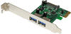 StarTech.com 2 Port PCI Express SuperSpeed USB 3.0 Schnittstellenkarte UASP SATA