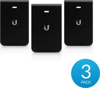 Ubiquiti IW-HD-BK-3, UbiQuiti UniFi In-Wall HD Covers Black 3-pack Geh&auml;use