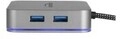 Delock Tablet Universal Grau Metall USB Volle Gr&ouml;&szlig;e C HDMI RJ-45 3x 3.0 A C