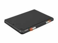 Logitech Slim Folio Tastatur und Foliohülle Bluetooth QWERTY GB Graphite für Apple